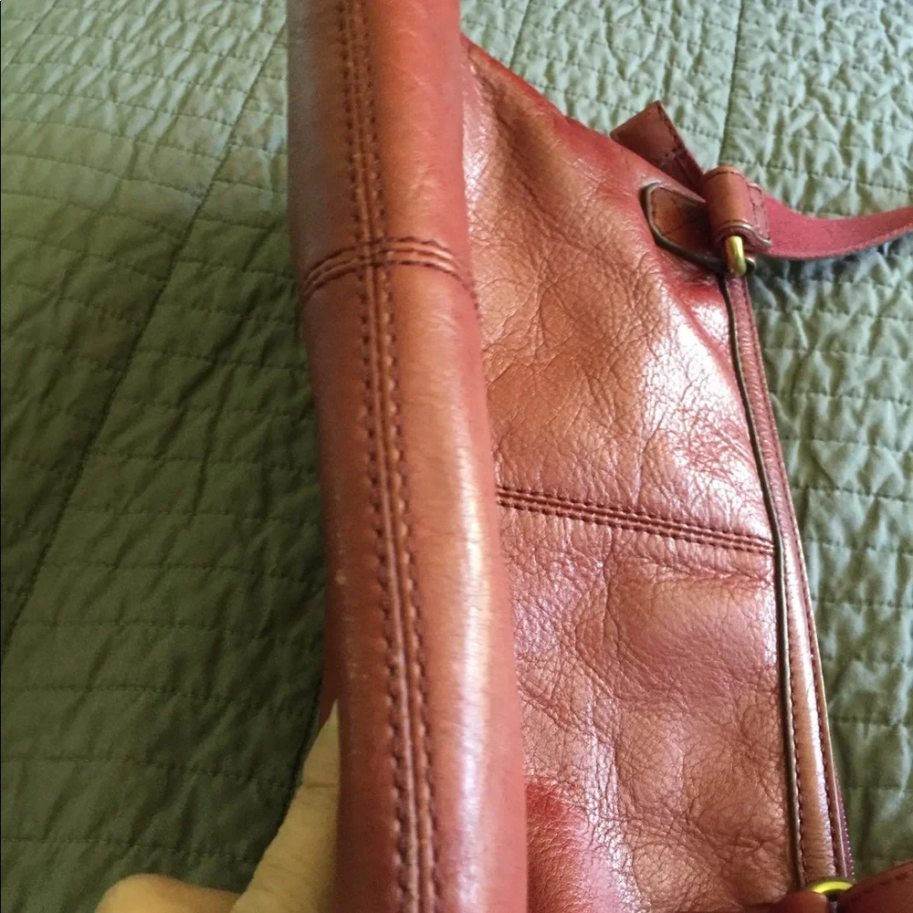 Fossil crossbody bag - leather - Picture 5 of 8